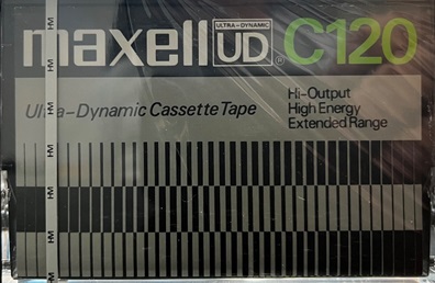 Compact Cassette Maxell UD 120 Type I Normal 1972 Europe
