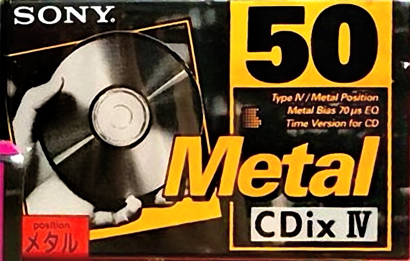 Compact Cassette: Sony  - CDit IV 50