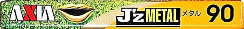 Compact Cassette AXIA J`z Metal 90 "JZMG 90" Type IV Metal 1997 Japan