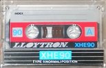Compact Cassette Lloytron XHE 90 Type I Normal 1994 Europe