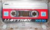 Compact Cassette Lloytron XHE 90 Type I Normal 1994 Europe