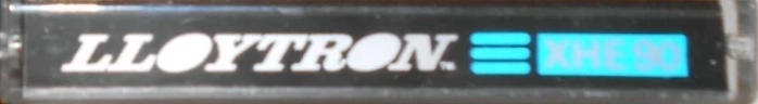 Compact Cassette Lloytron XHE 90 Type I Normal 1994 Europe