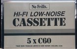 Compact Cassette No Frills 60 Type I Normal Australia, UK