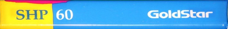 Compact Cassette Goldstar SHP 60 Type I Normal 1991 Canada