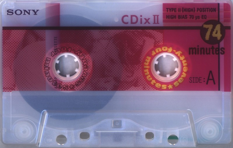 Compact Cassette: Sony  - CDix II 74