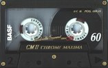 Compact Cassette BASF CM II Chrome Maxima 60 Type II Chrome 1995 Brazil