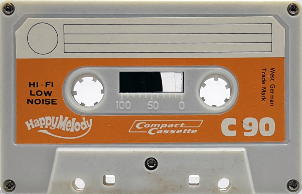 Compact Cassette Happy Melody 90 Type I Normal 1978 Germany