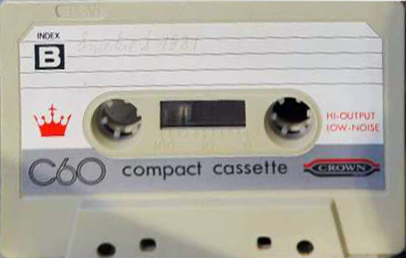 Compact Cassette Crown / Crown Radio Corporation 60 Type I Normal 1981 Unknown Country