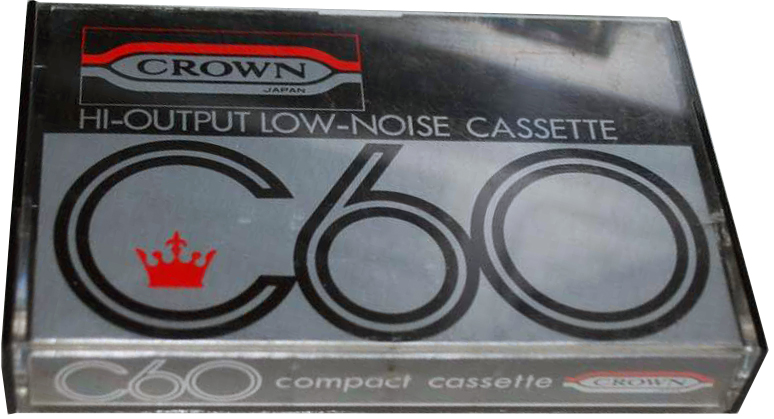 Compact Cassette Crown / Crown Radio Corporation 60 Type I Normal 1981 Unknown Country