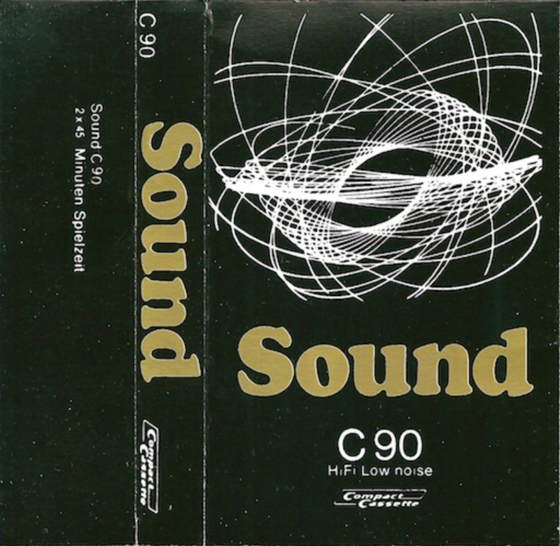 Compact Cassette Sound 90 Type I Normal Hong Kong