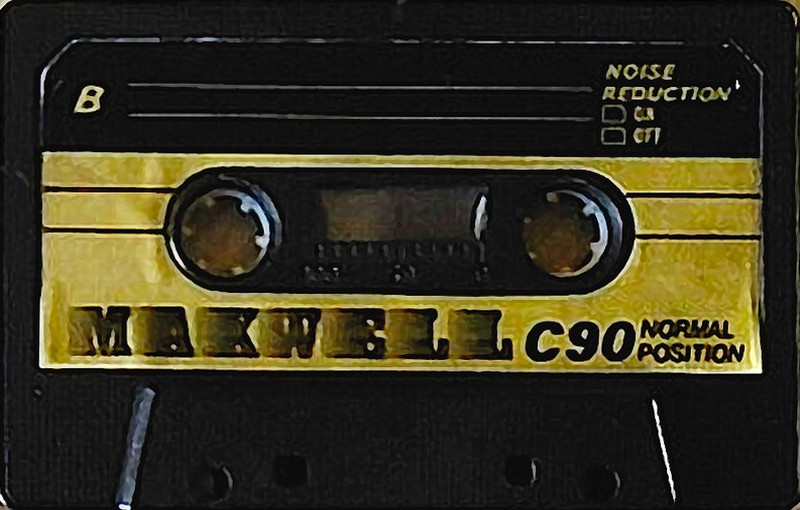 Compact Cassette Maxwell 90 Type I Normal 1980 Hong Kong