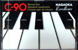 Compact Cassette Nagaoka Excellence 90 Type I Normal 1978 Japan
