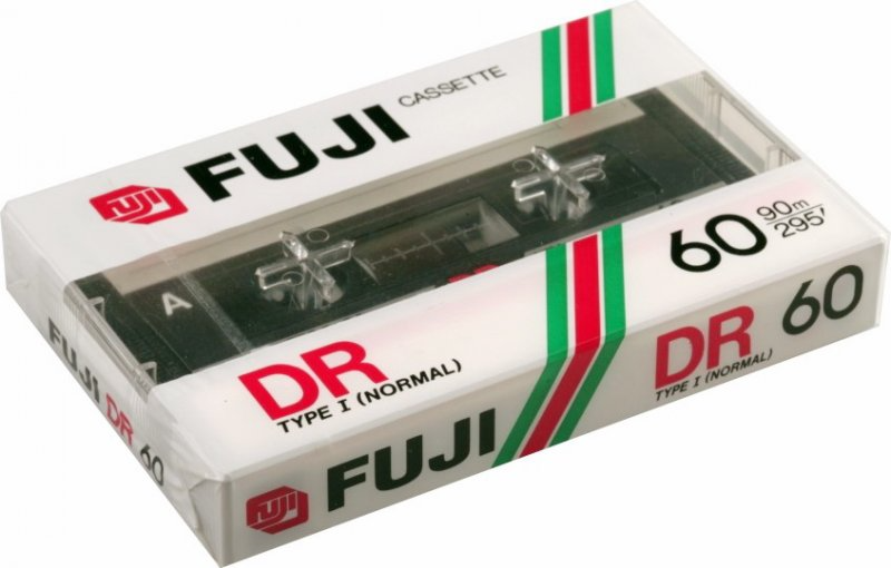 Compact Cassette Fuji DR 60 Type I Normal 1985 Europe