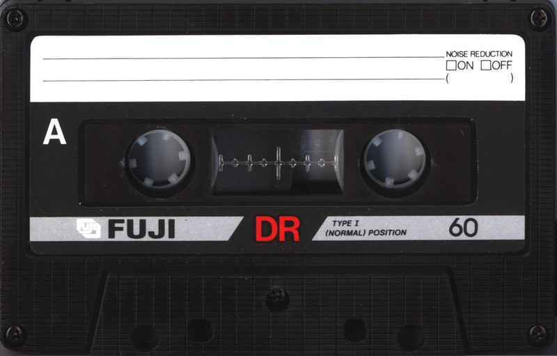 Compact Cassette Fuji DR 60 Type I Normal 1985 Europe
