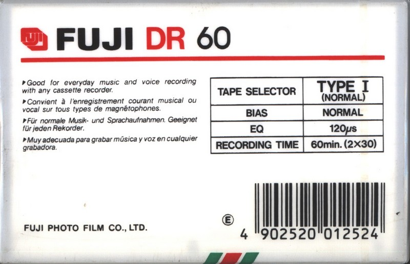 Compact Cassette: FUJI Fuji - DR 60