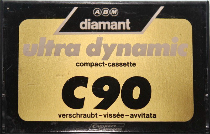 Compact Cassette Diamant (ABM) Ultra Dynamic 90 Type I Normal Europe