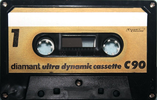 Compact Cassette Diamant (ABM) Ultra Dynamic 90 Type I Normal Europe