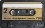 Compact Cassette Diamant (ABM) Ultra Dynamic 90 Type I Normal Europe