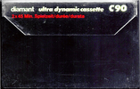 Compact Cassette Diamant (ABM) Ultra Dynamic 90 Type I Normal Europe