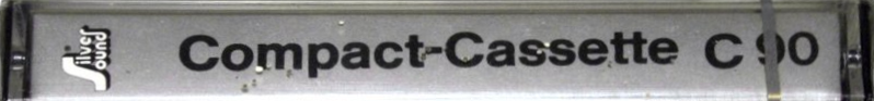 Compact Cassette Silver Sound High Quality 90 "Multibrand" Type I Normal 1983 Europe
