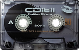 Compact Cassette Sony CDit II 90 "C-90CDIT2B" Type II Chrome 1996 Europe