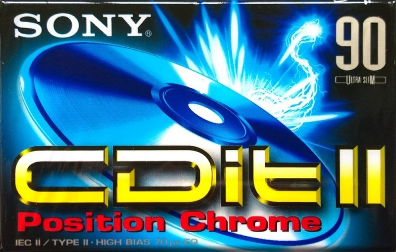 Compact Cassette: Sony  - CDit II 90