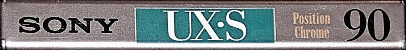 Compact Cassette Sony UX-S 90 Type II Chrome 1992 Europe