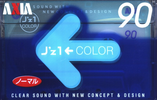 Compact Cassette AXIA J`z 1 Color 90 "JZ1K 90" Type I Normal 2003 Japan
