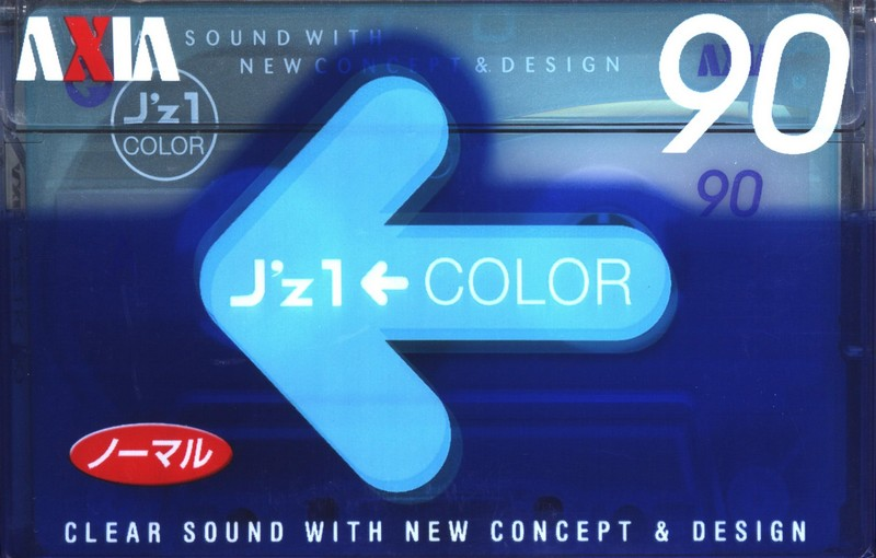 Compact Cassette: FUJI AXIA - J`z 1 Color 90