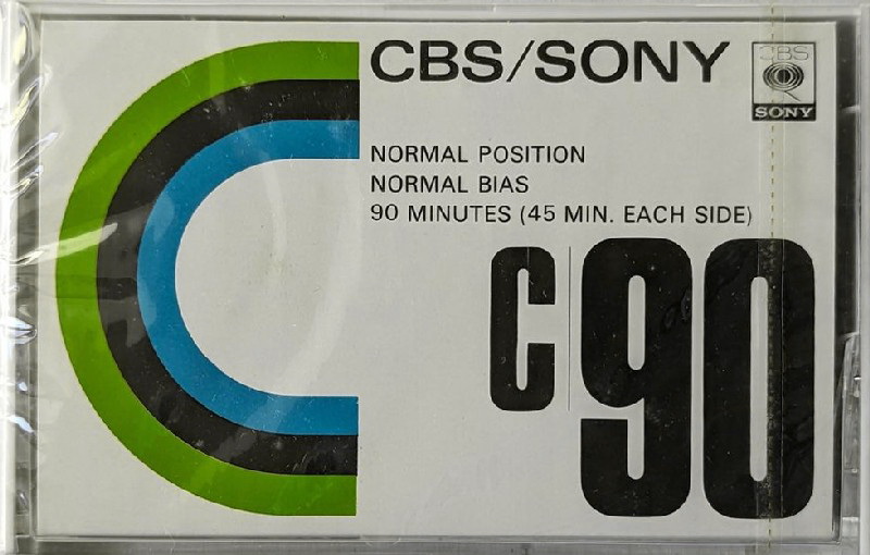 Compact Cassette: Sony CBS / Sony -  90