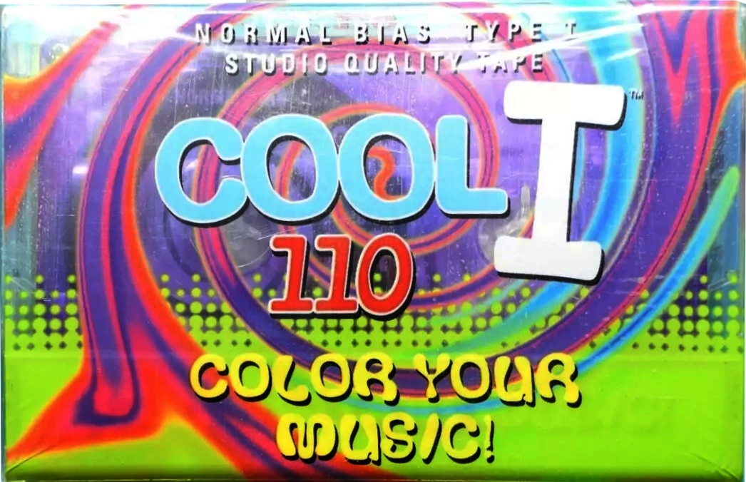 Compact Cassette ICE COOL I 110 "Purple" Type I Normal USA