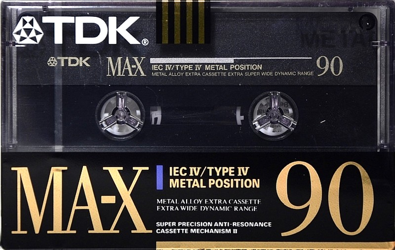 Compact Cassette: TDK  - MA-X 90