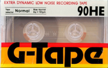 Compact Cassette G-Tape HE 90 Type I Normal 1986 Australia