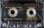 Compact Cassette Melectronic MHQ II-S 60 Type II Chrome 1995 Switzerland