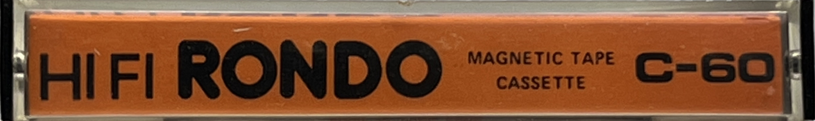 Compact Cassette Rondo 60 Type I Normal Europe