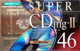 Compact Cassette TDK Super CDing 2 46 "SCD2-46" Type II Chrome 1992 Japan