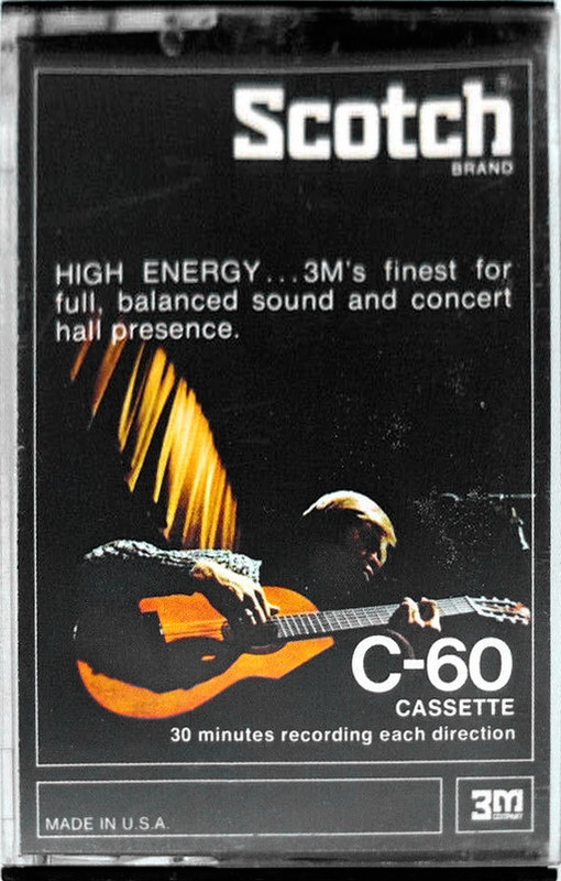 Compact Cassette Scotch 60 Type I Normal 1973 USA