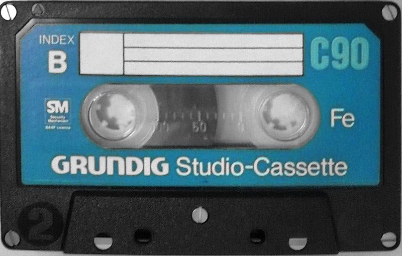 Compact Cassette:  Grundig - Studio-Cassette 90