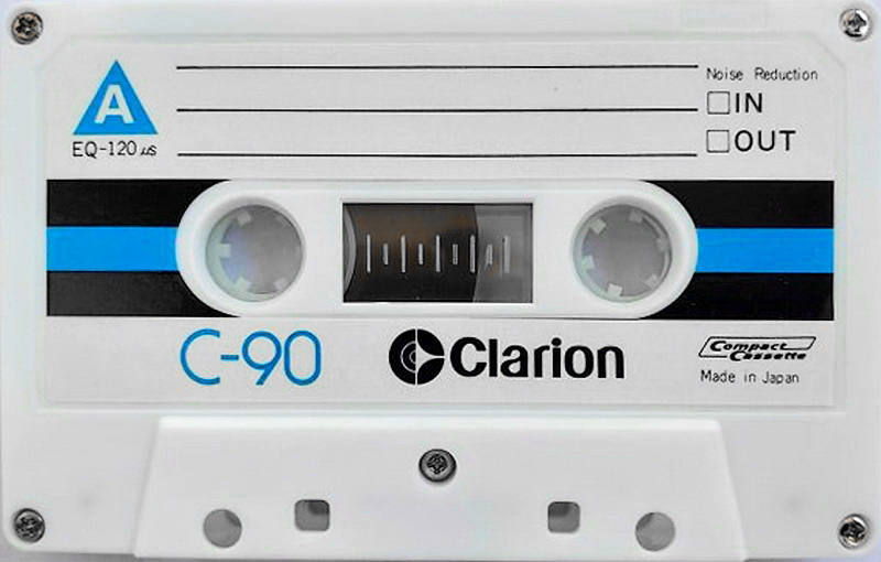 Compact Cassette: Unknown Clarion -  90