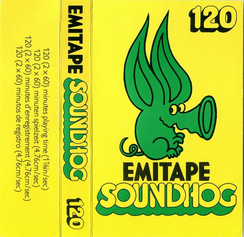 Compact Cassette EMITAPE Soundhog 120 Type I Normal 1972 Europe