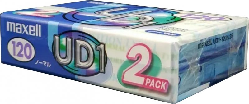 2 pack Maxell UDI / UD1 120 "UD1-120N.2P" Type I Normal 2000 Japan