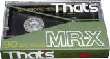 Compact Cassette Thats MR-X 90 Type IV Metal 1986 Japan