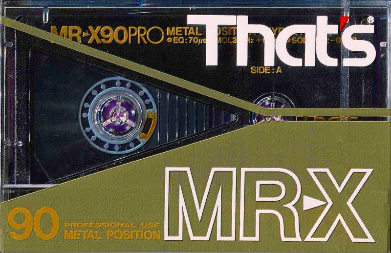 Compact Cassette: Taiyo Yuden Thats - MR-X 90