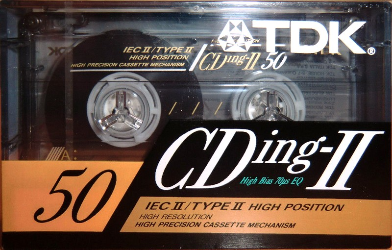 Compact Cassette: TDK  - CDing-II 50