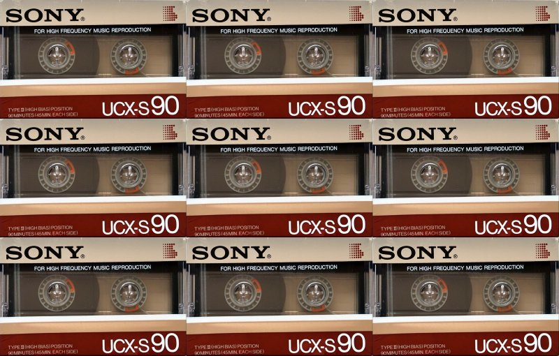 Compact Cassette: Sony  - UCX-S 90