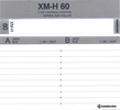 Compact Cassette Samsung XM-H 60 Type I Normal 1988 South Korea