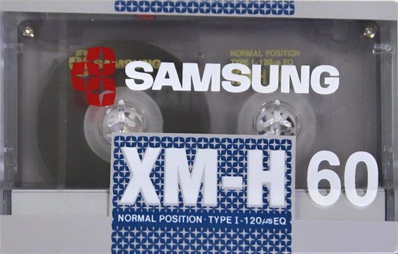 Compact Cassette:  Samsung - XM-H 60