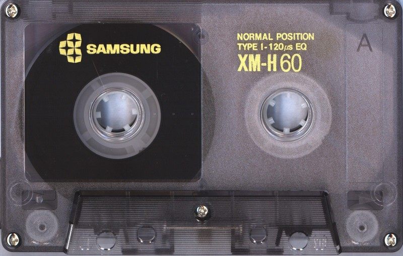 Compact Cassette:  Samsung - XM-H 60