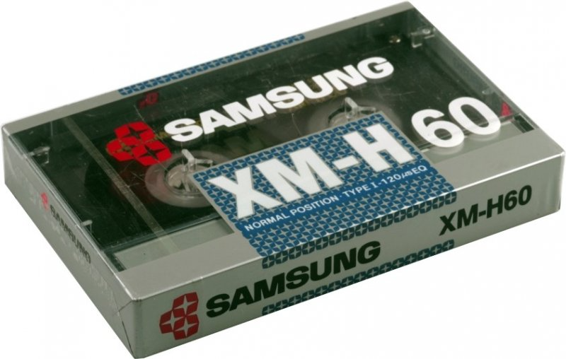 Compact Cassette:  Samsung - XM-H 60