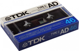 Compact Cassette TDK AD 46 Type I Normal 1986 Australia, Europe